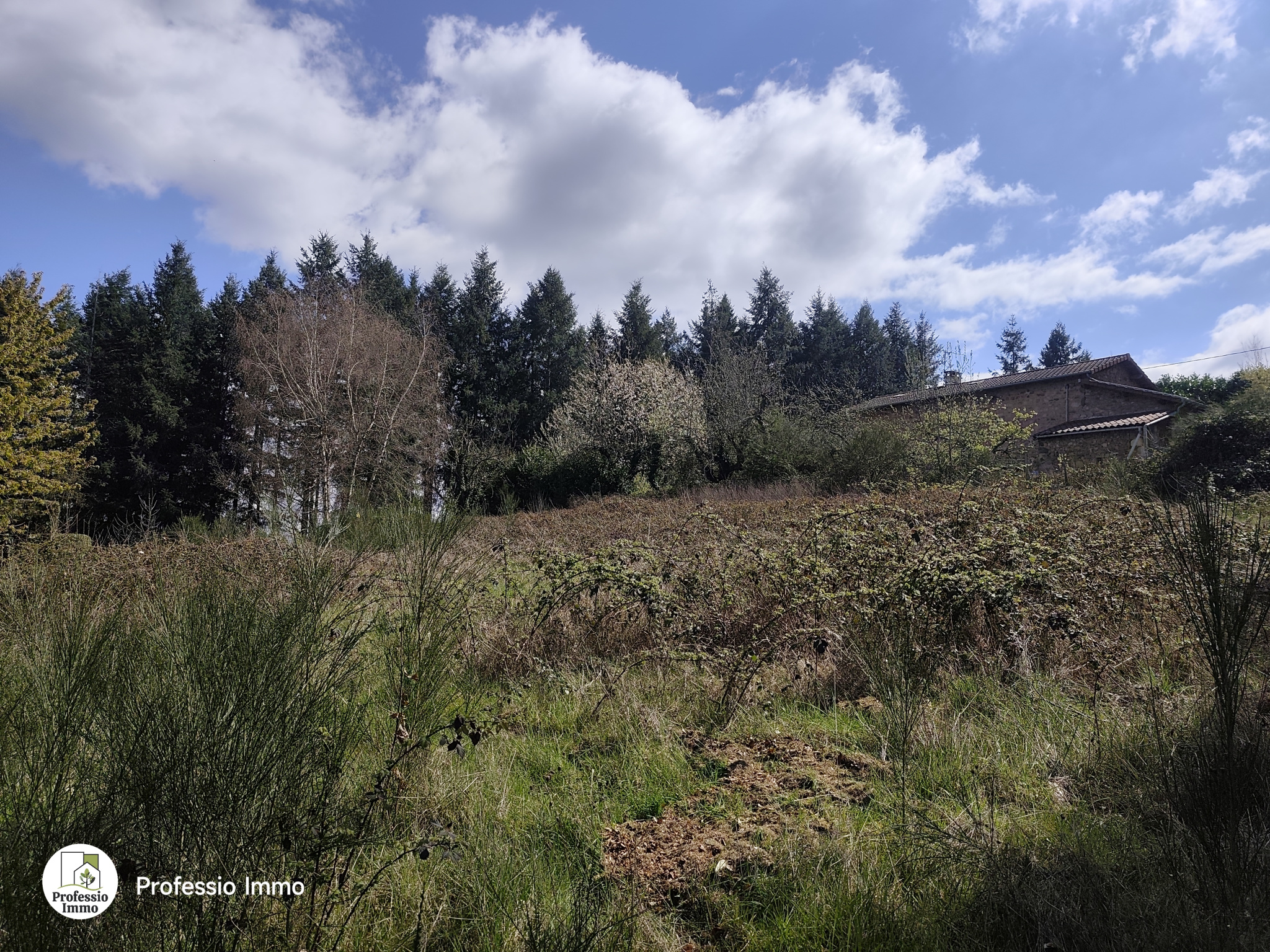 Terrain constructible de 1679m2 à Chauffailles